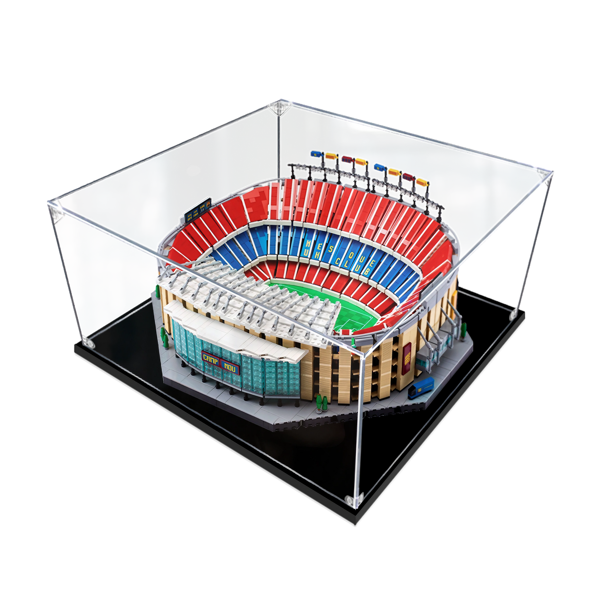 FantasMall Display Case/Box for LEGO® Camp Nou FC Barcelona 10284