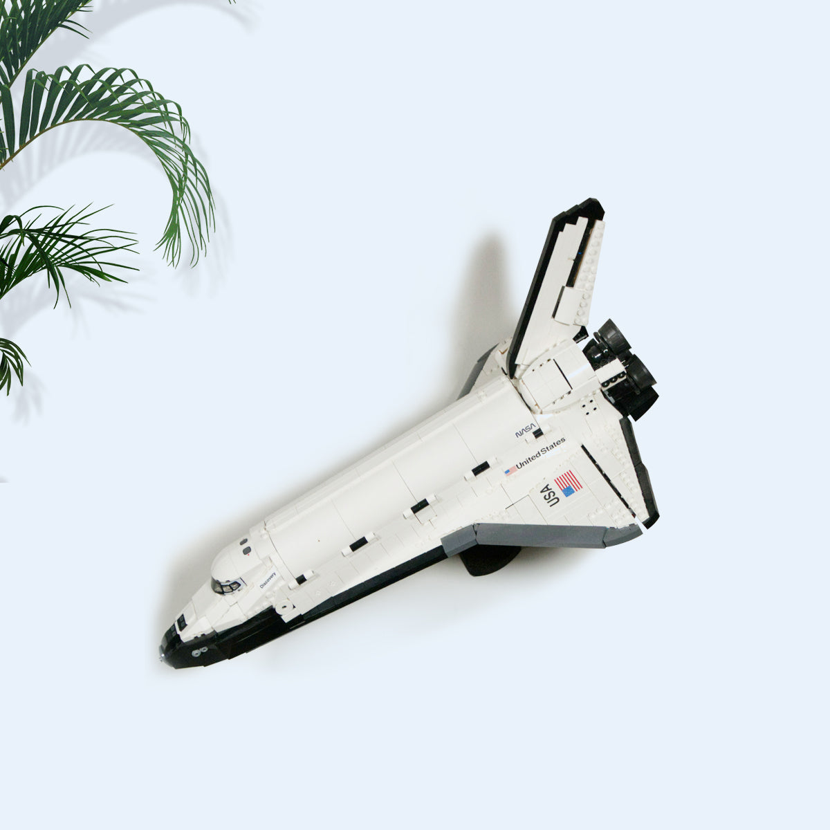 3D Printed Wall Mount for LEGO SPACE SHUTTLE DISCOVERY 10283