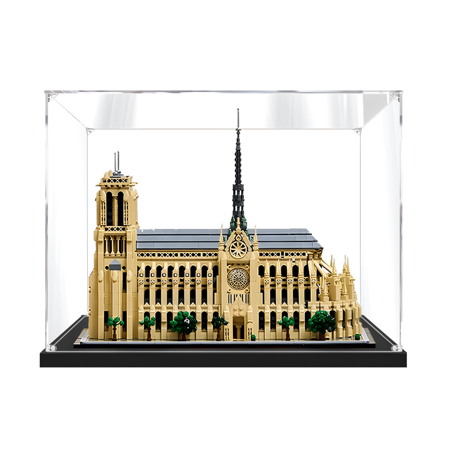 Acrylic Display Case for LEGO® Notre-Dame de Paris 21061