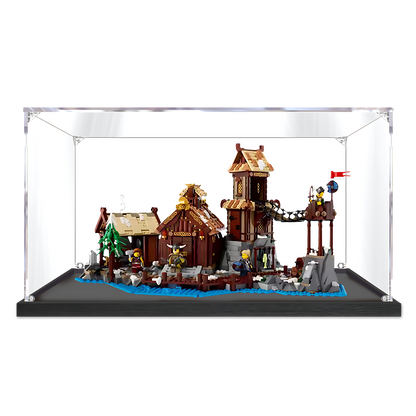 Acrylic Display Case for LEGO® Viking Village 21343