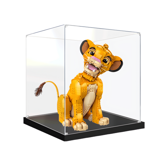 Acrylic Display Case for LEGO® Young Simba the Lion King 43247