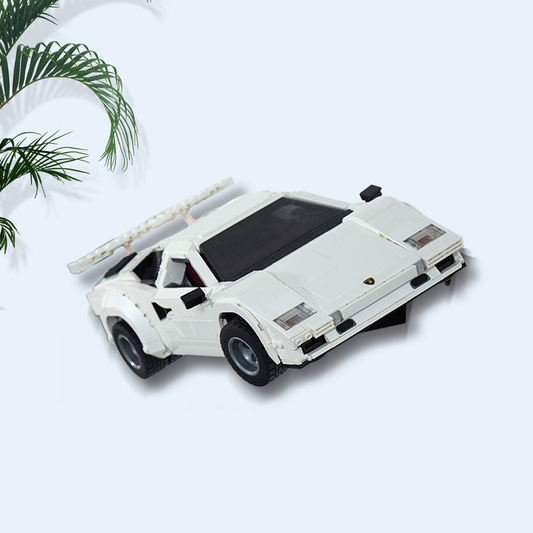 3D Printed Wall Mount 2in 1 for LEGO Lamborghini Countach 5000 10337