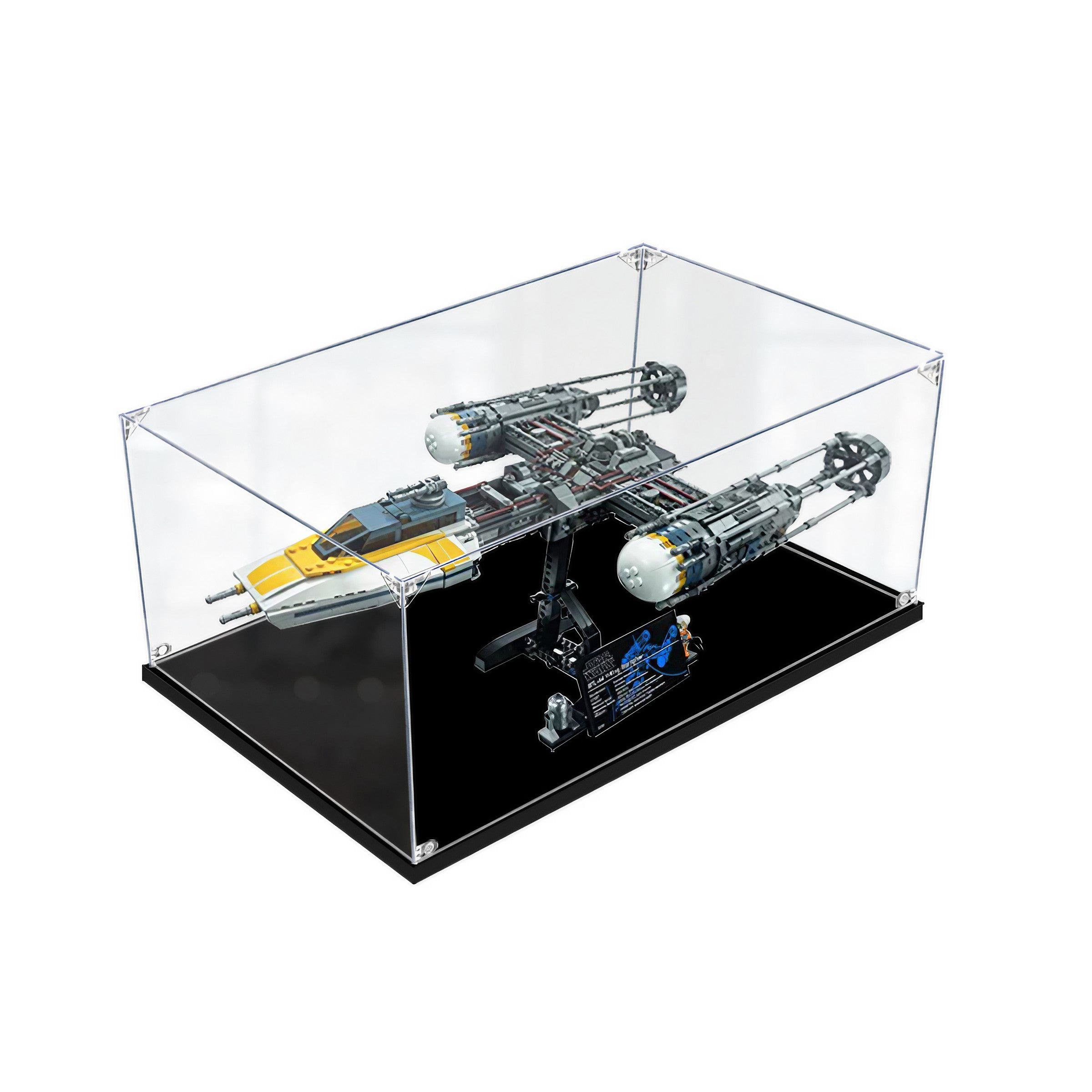 FantasMall Display Case Box for LEGO Y Wing Starfighter 75181