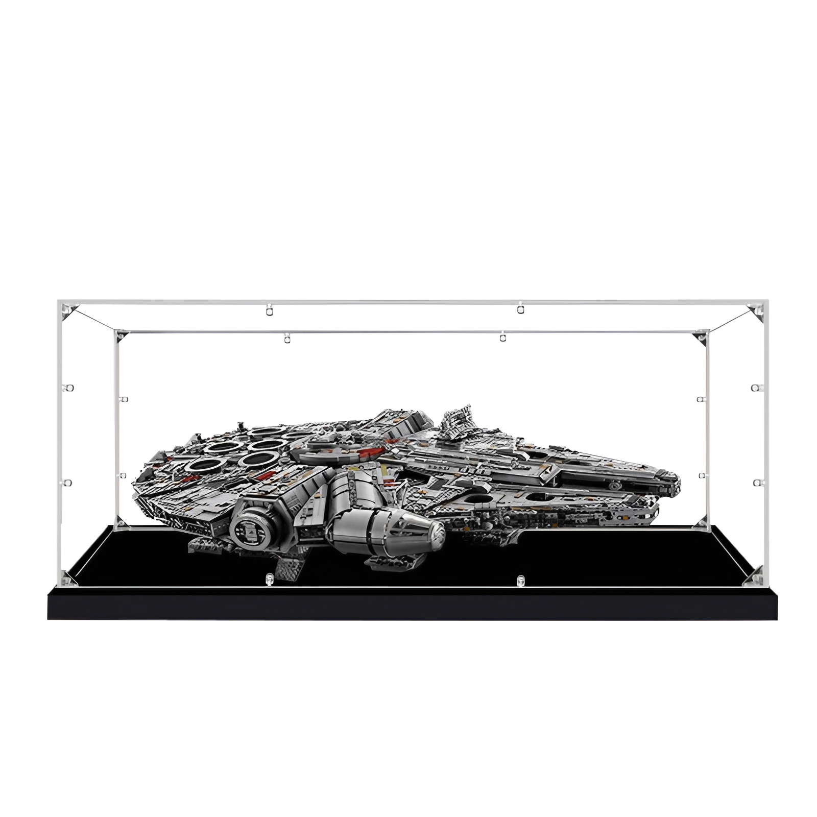 Acrylic Display Case LEGO 75192 Star Wars Millennium Falcon (Vertical Style)