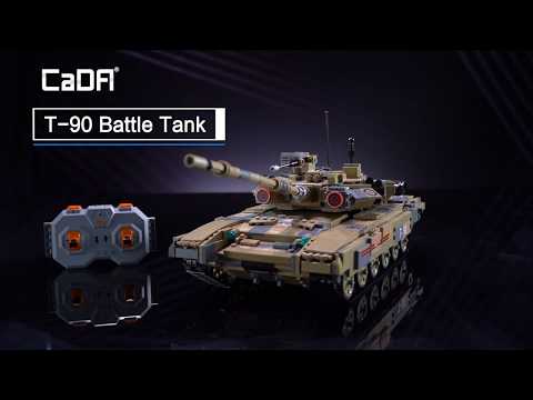 CaDA Bricks T90 Tank C61003W FantasMall